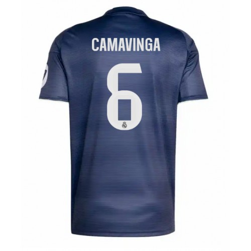 Real Madrid Eduardo Camavinga #6 Replik Auswärtstrikot 2025-26 Kurzarm Real Madrid Eduardo Camavinga #6 Replik Auswärtstrikot 2025-26 Kurzarm
